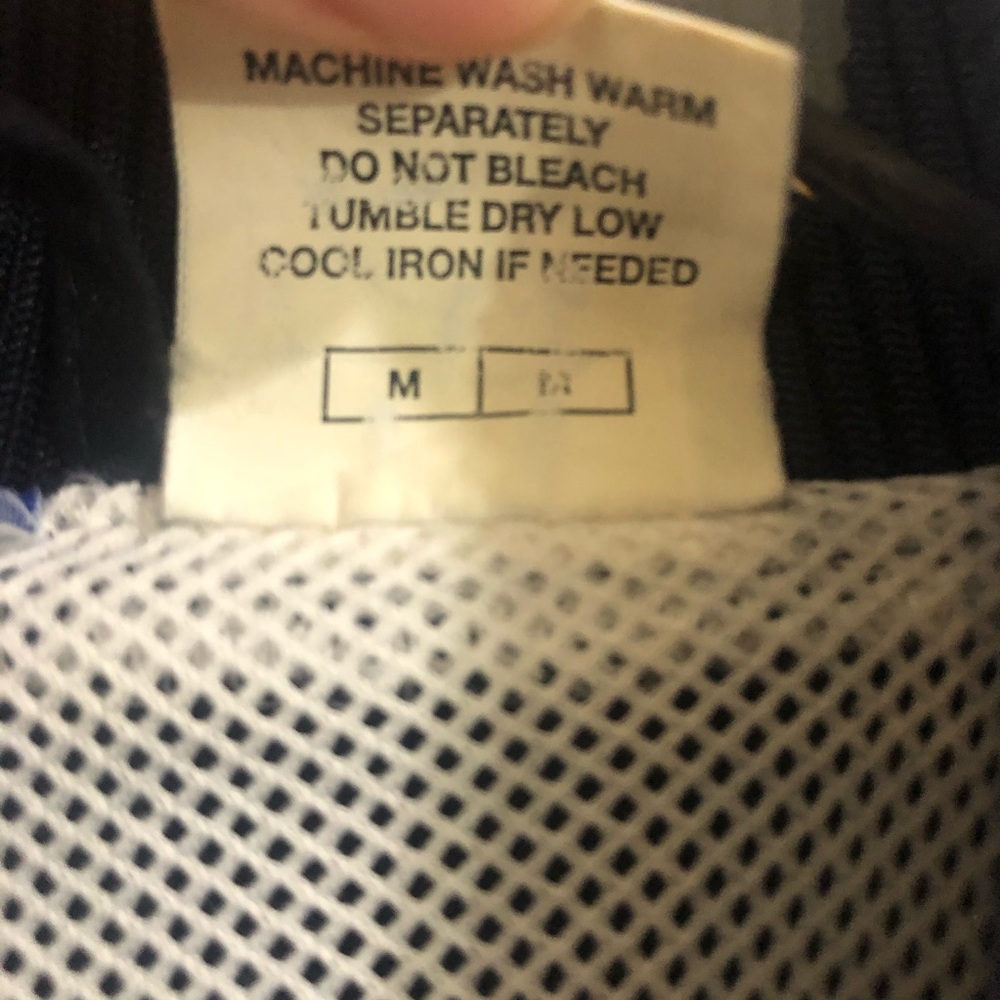 Vintage Blue and Green Champion Jacket - Picture 5 of 8